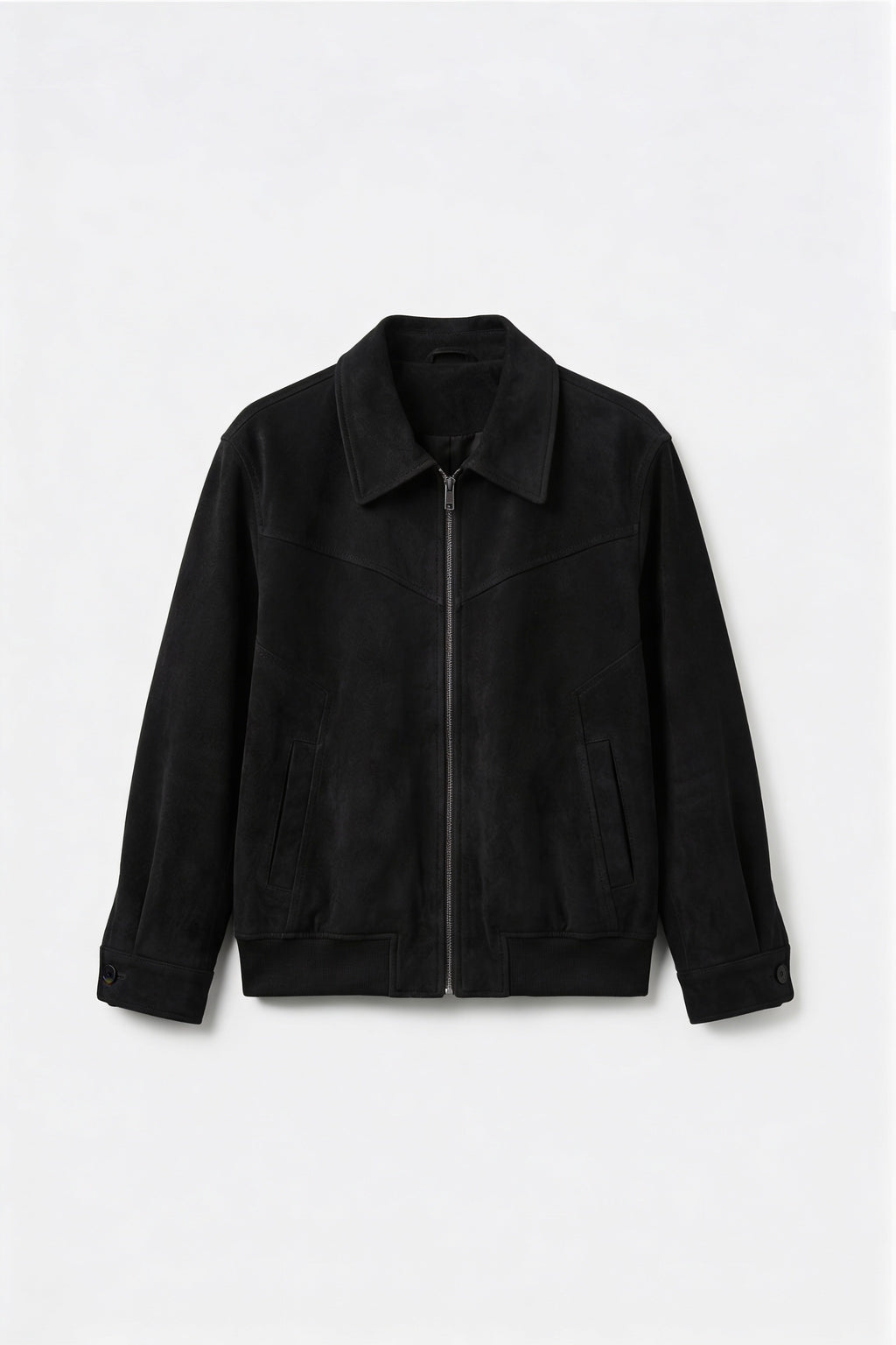 Black jacket on a white background