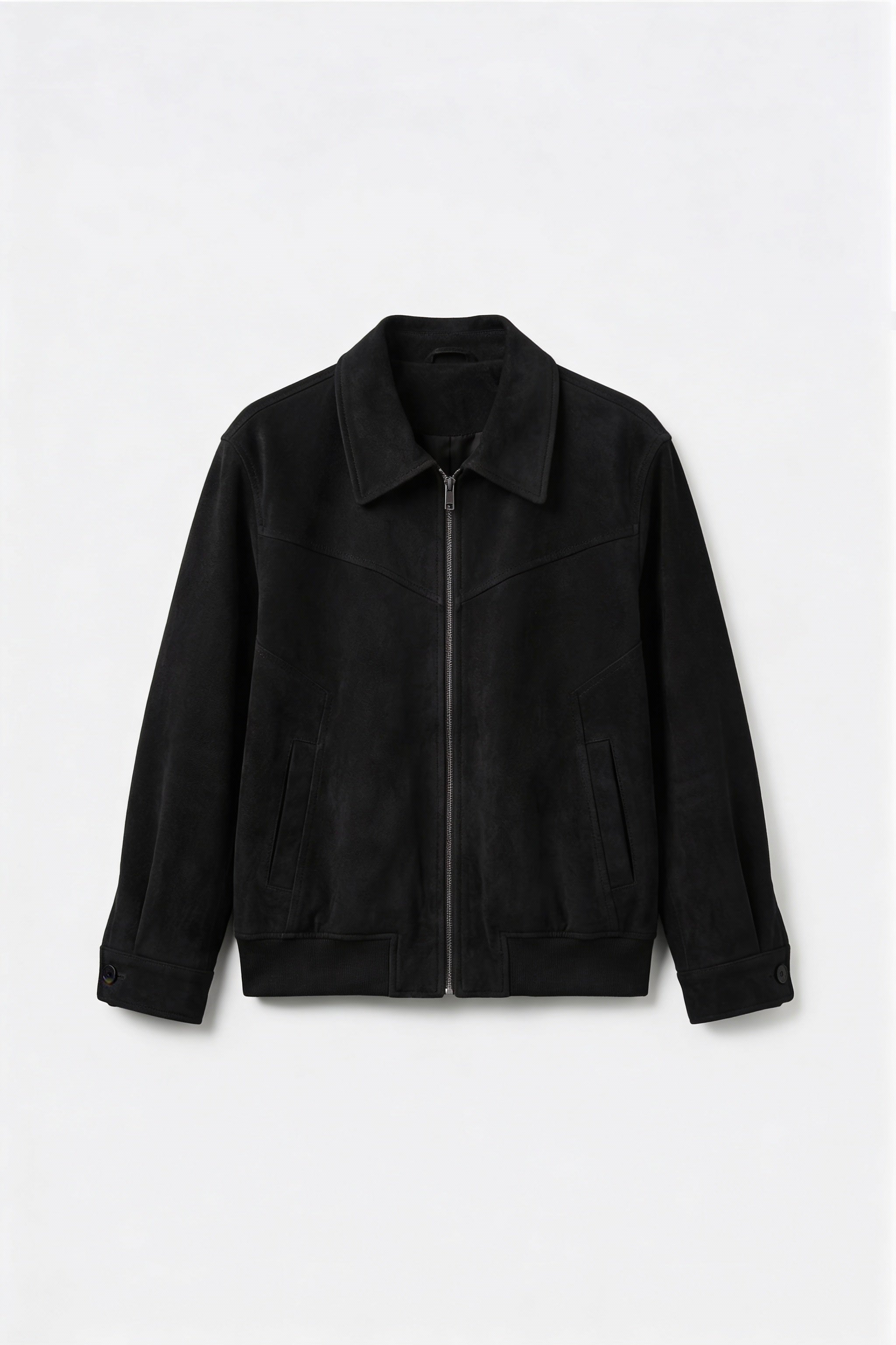 Black jacket on a white background