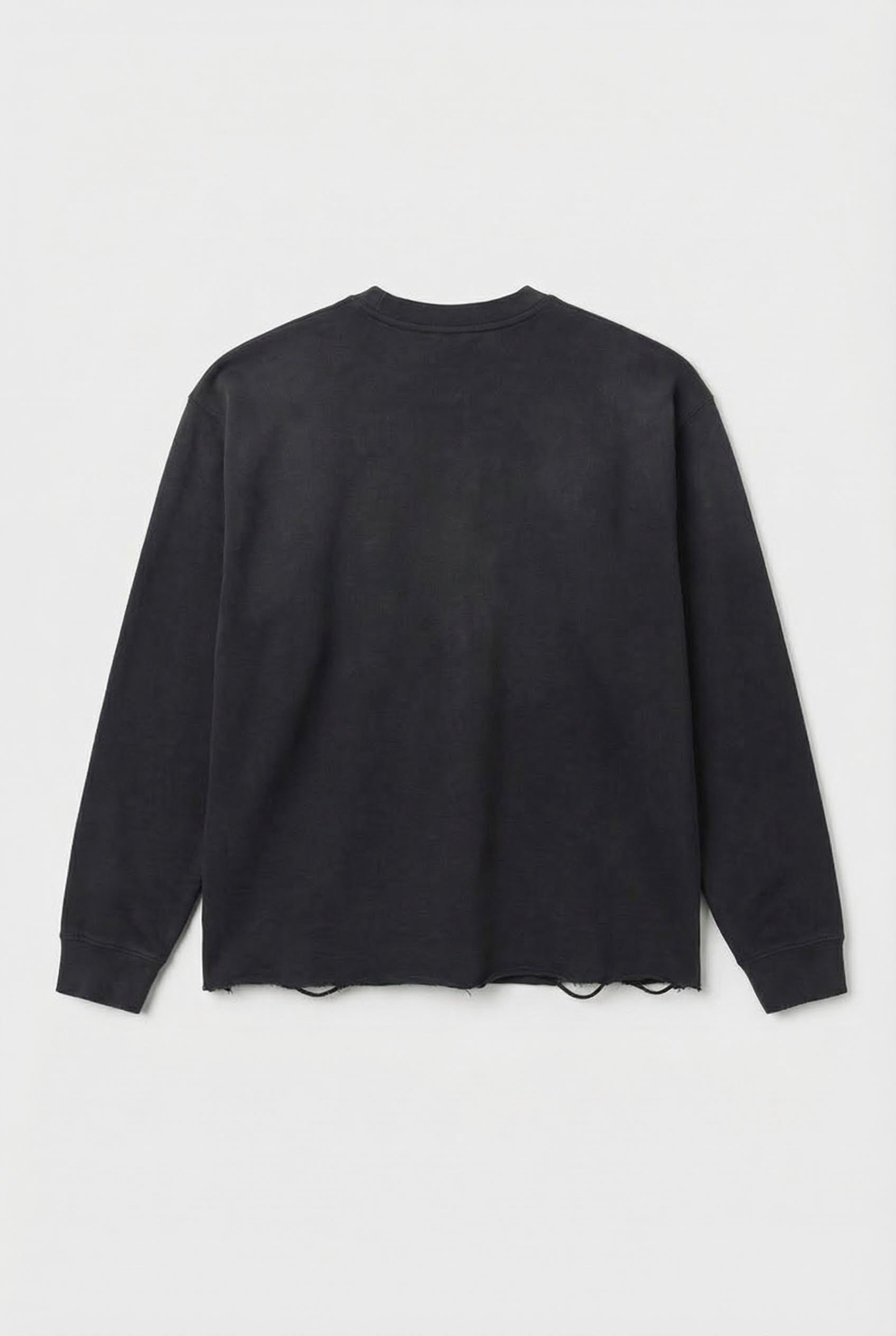 Raw Edge Slagon Shirt