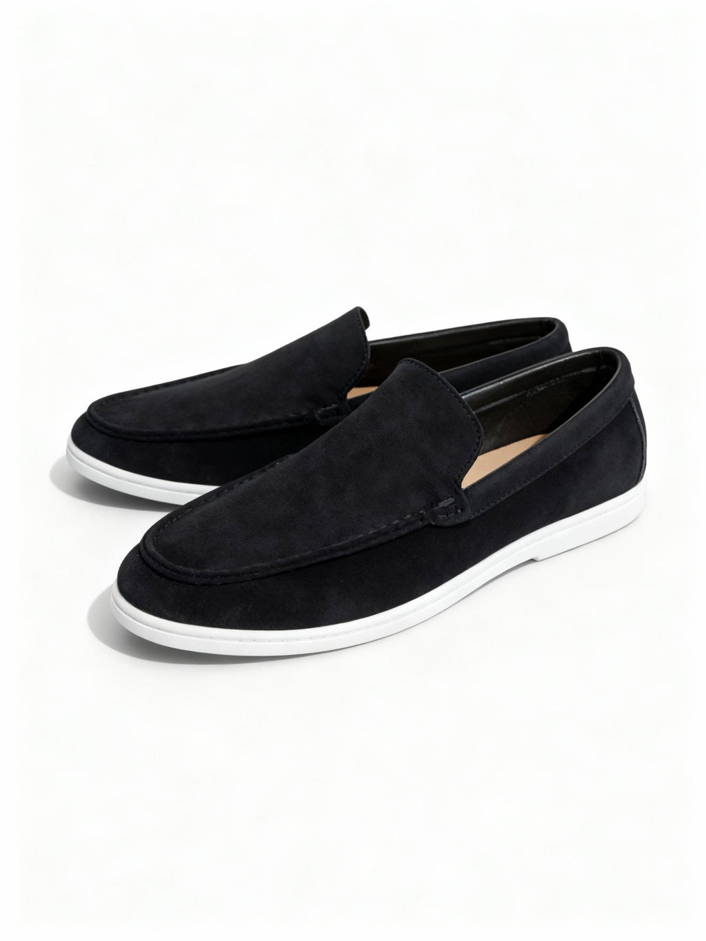 Suede Point Loafer