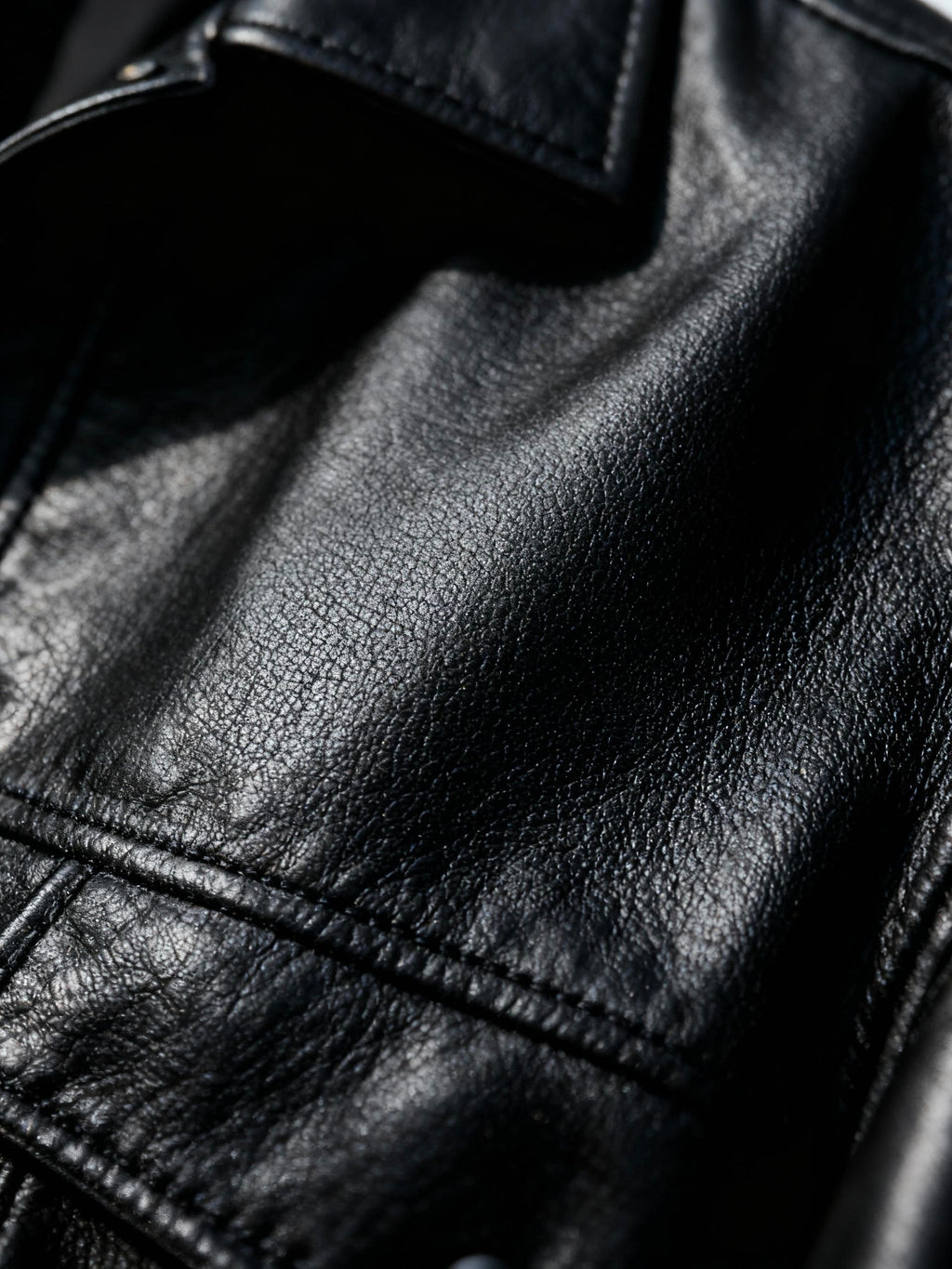 Oversized Leather Jacket