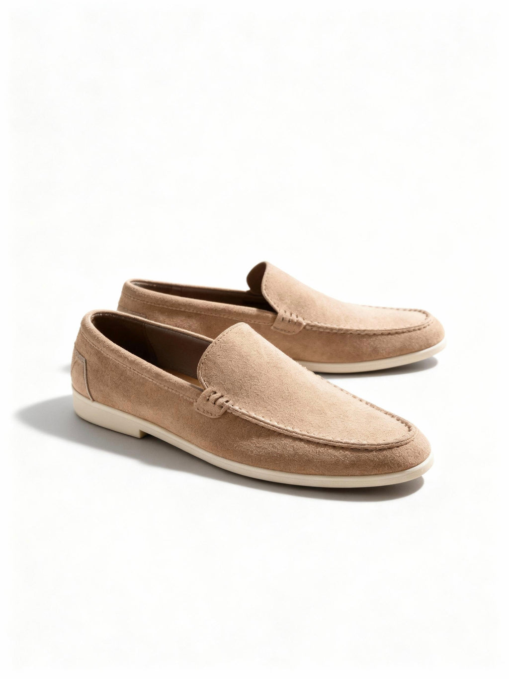 Suede Point Loafer