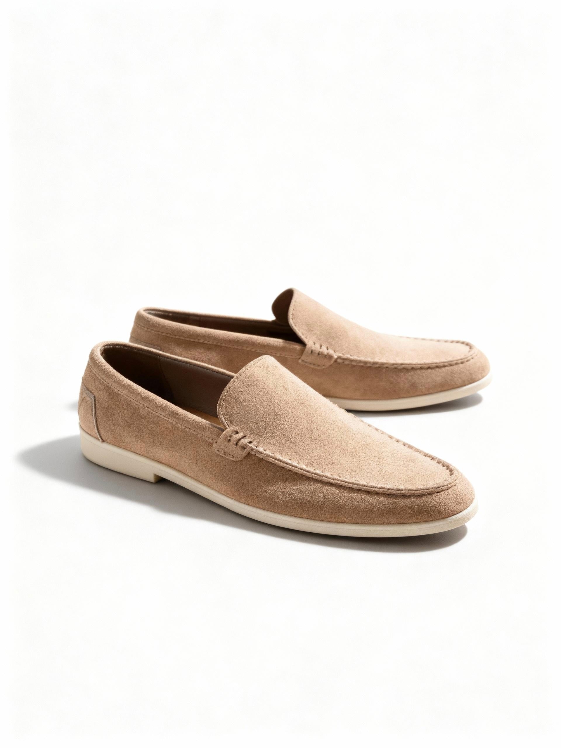 Suede Point Loafer