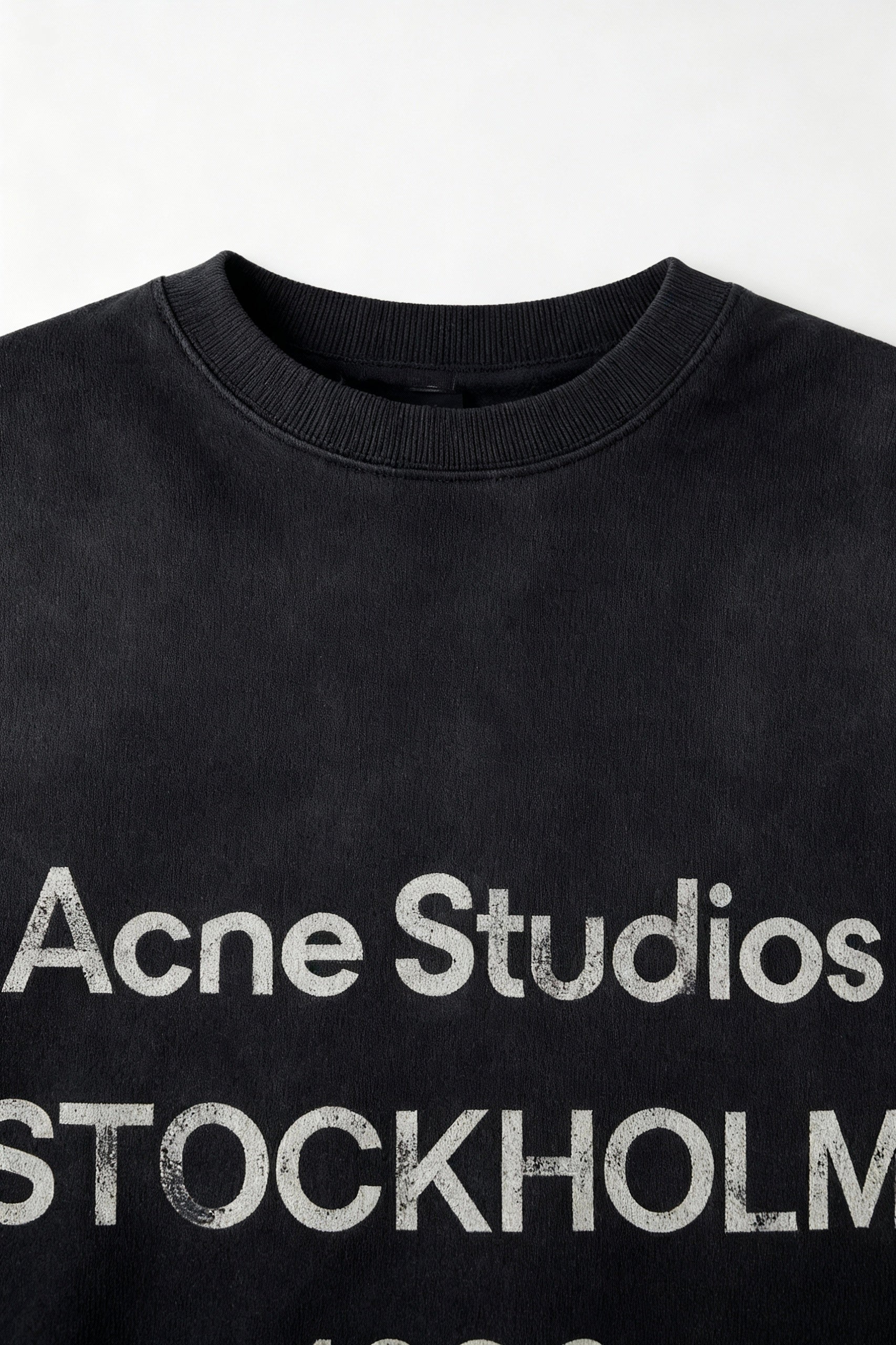 Raw Edge Slagon Shirt