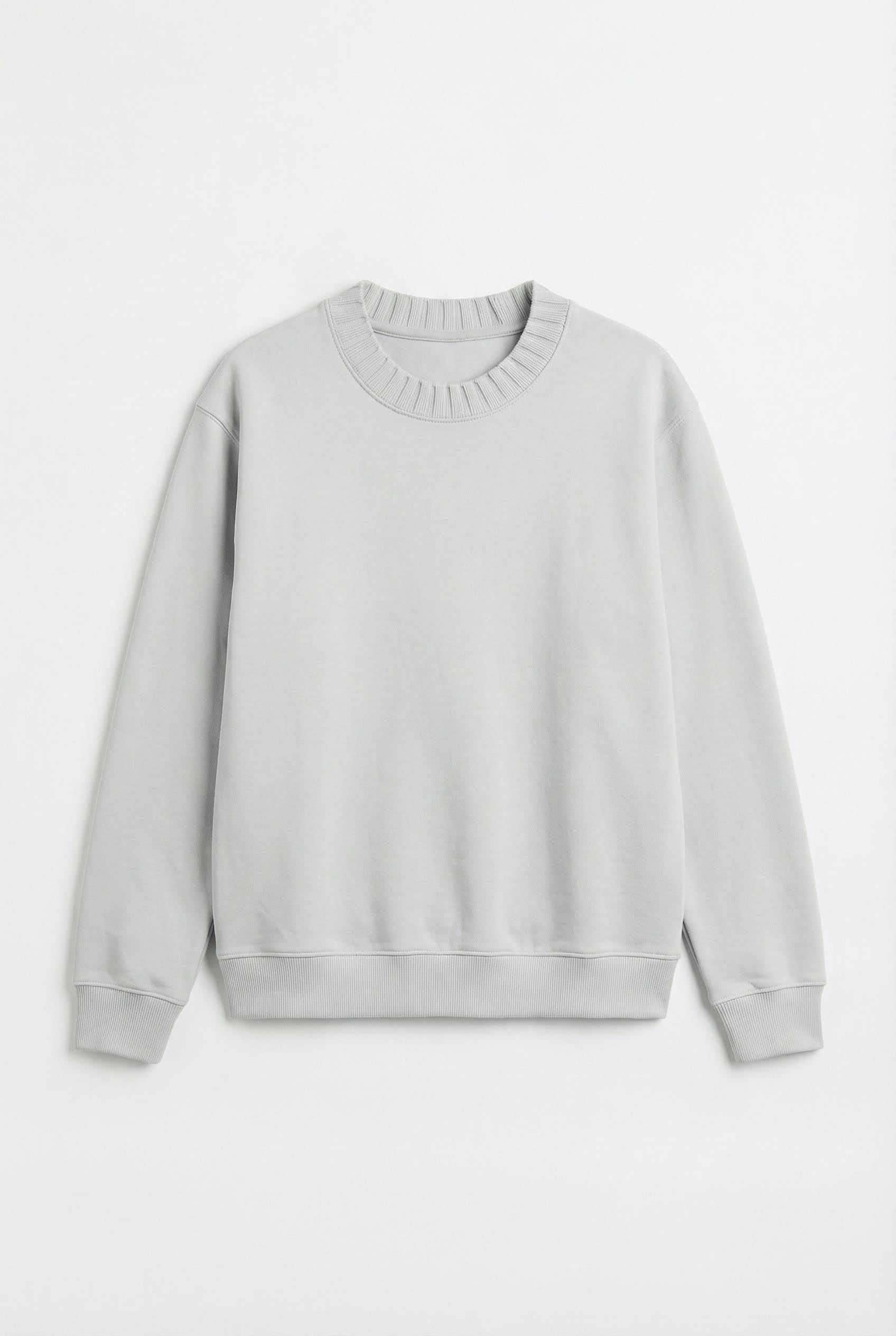 Oversized Knit Sweatshirt