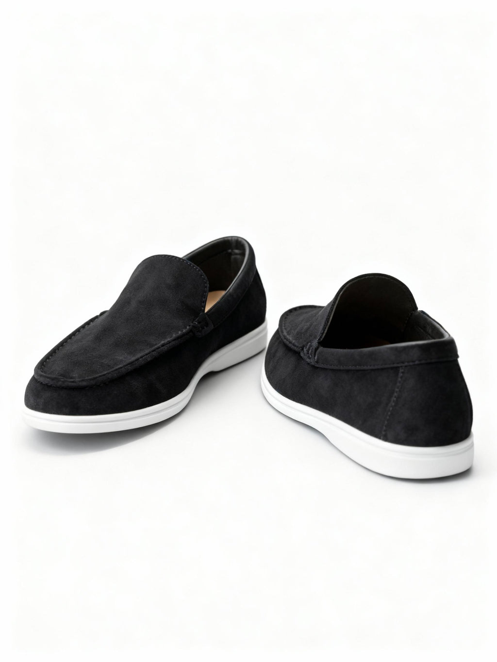 Suede Point Loafer