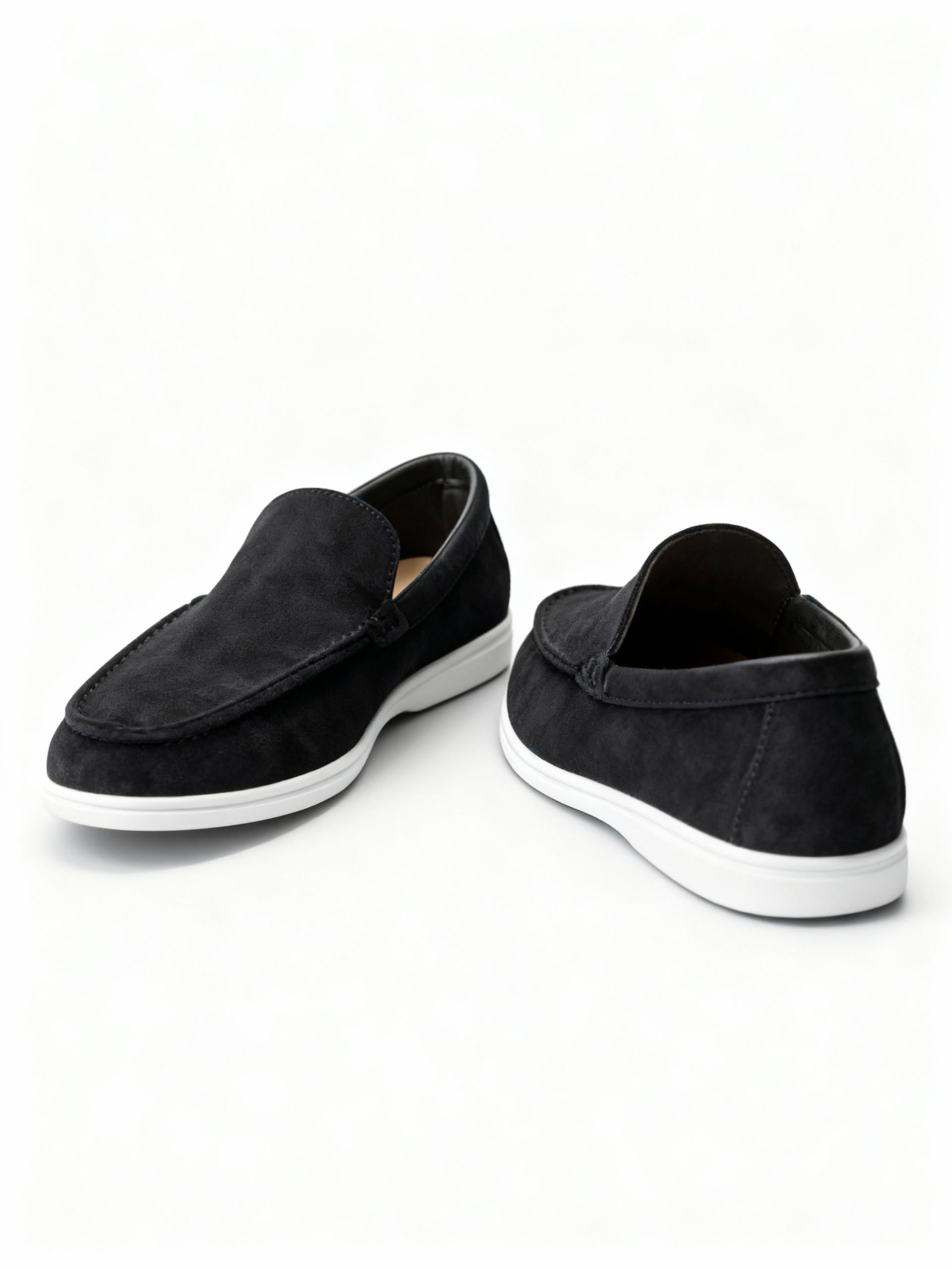 Suede Point Loafer