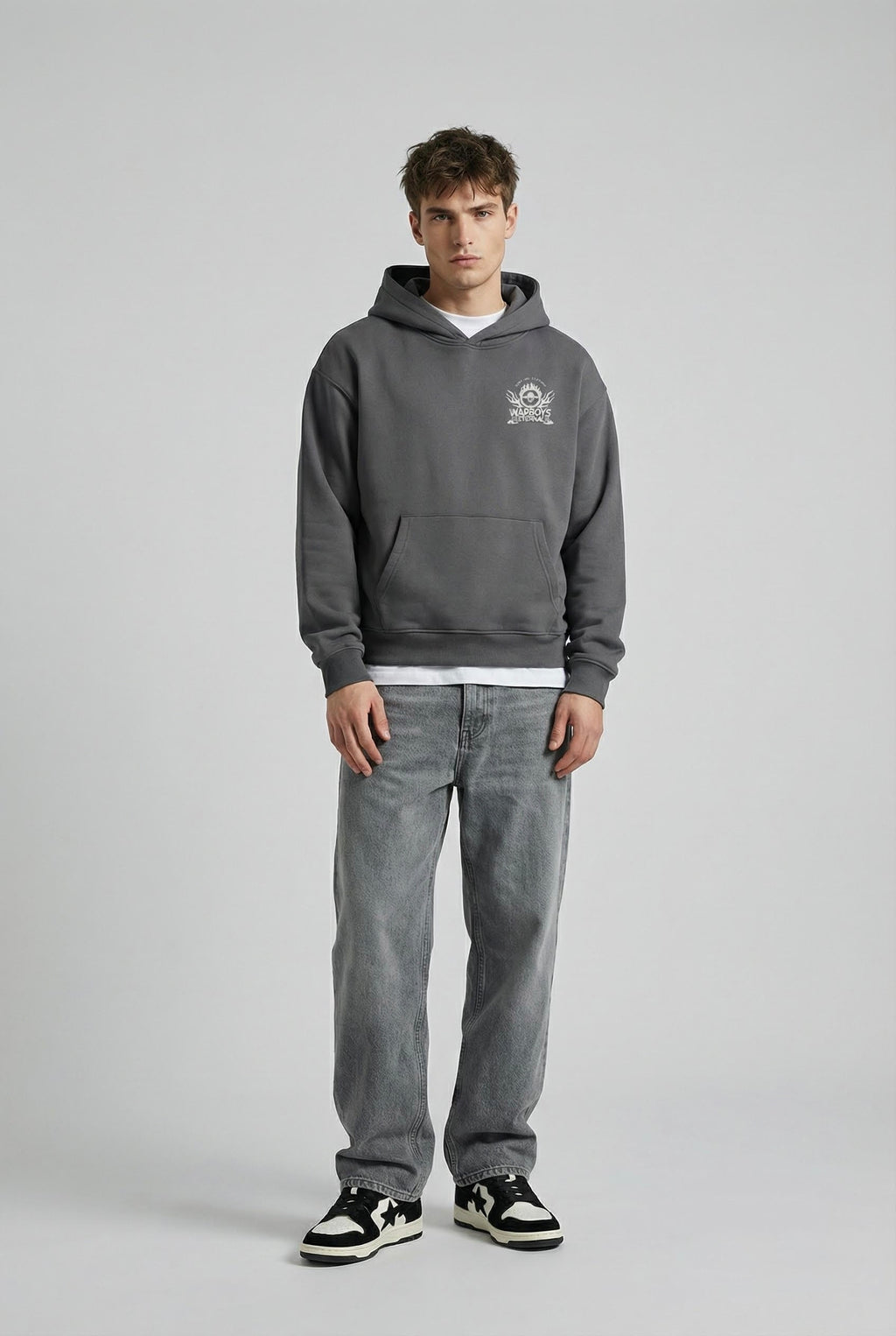 Graphic Fleece Hoodie