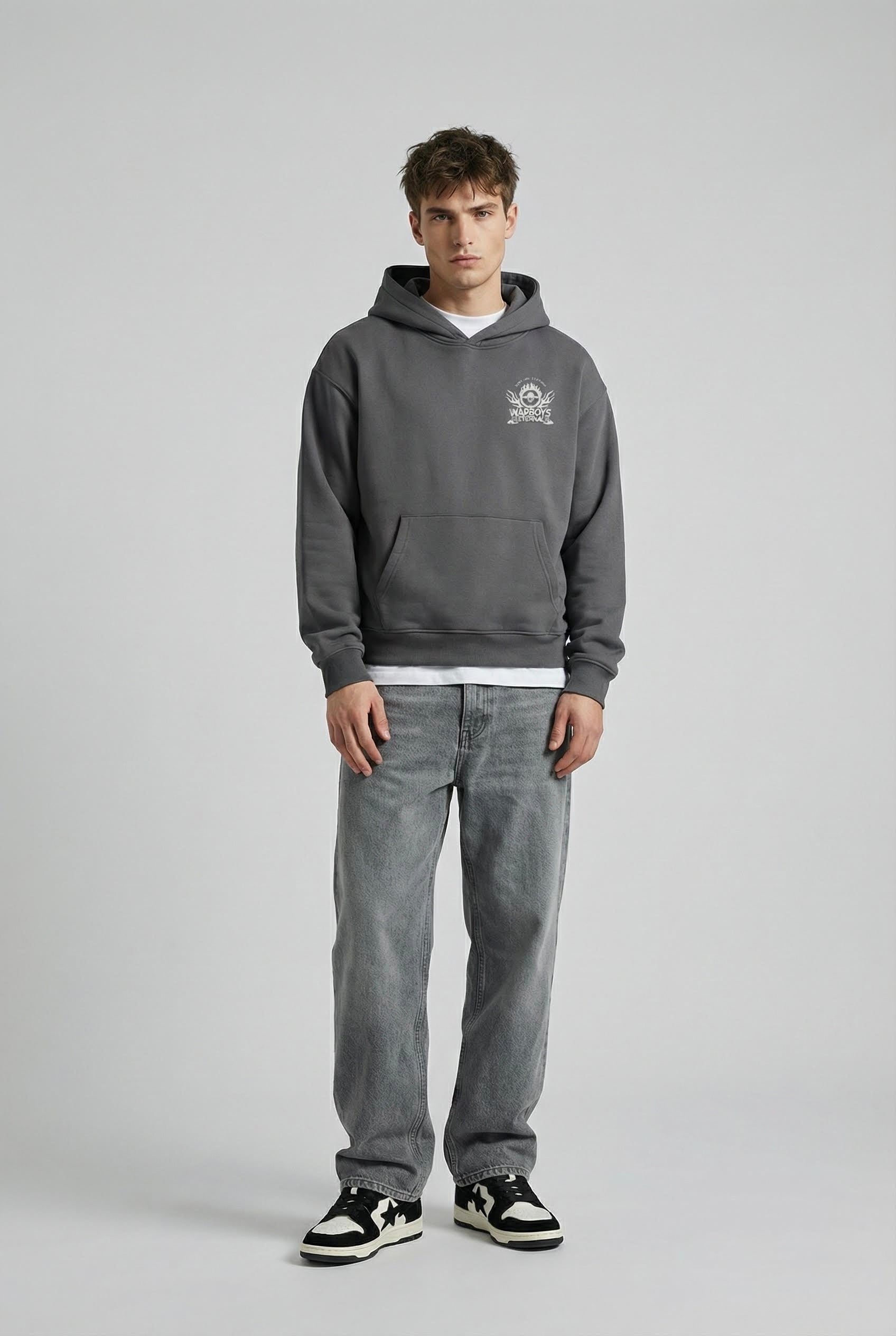 Graphic Fleece Hoodie