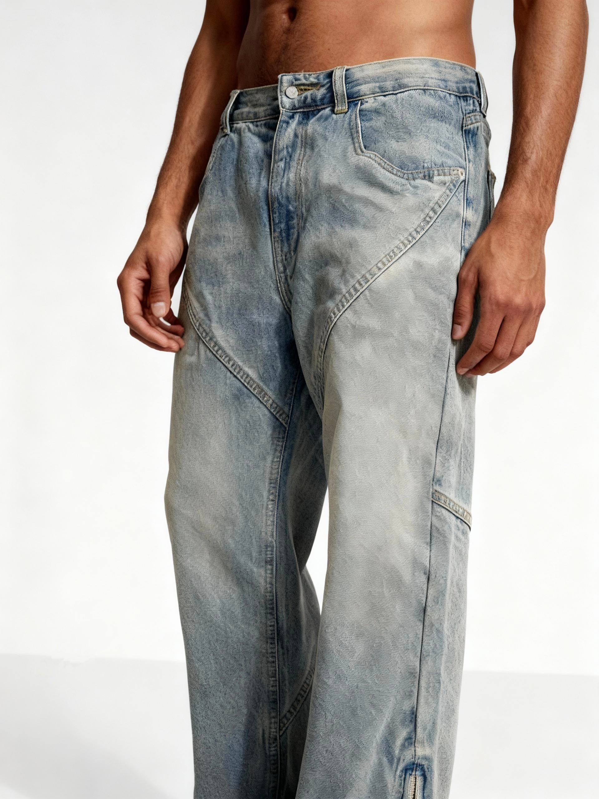 Relaxed Straight Denim