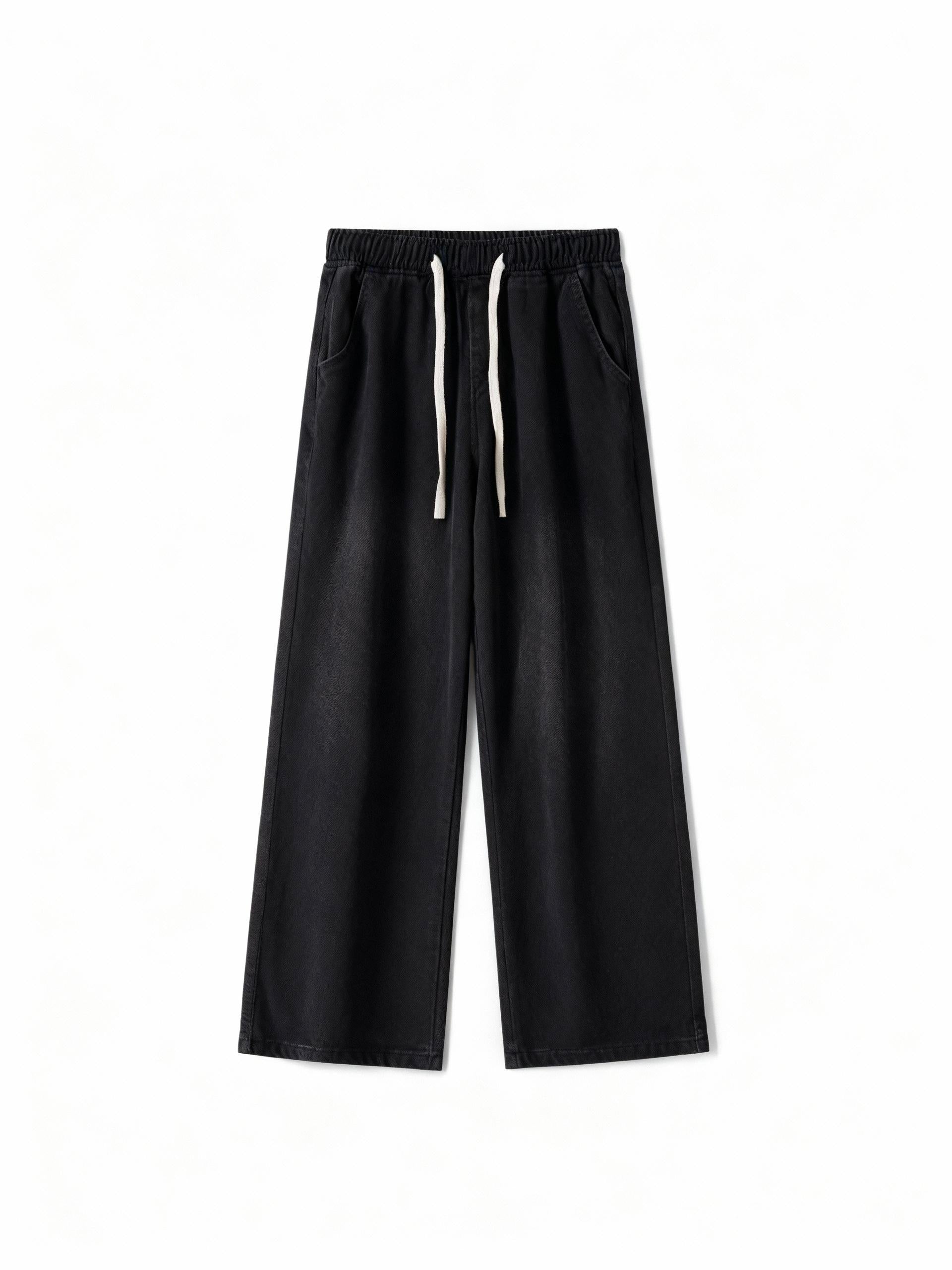 Straight Leg Denim Trouser