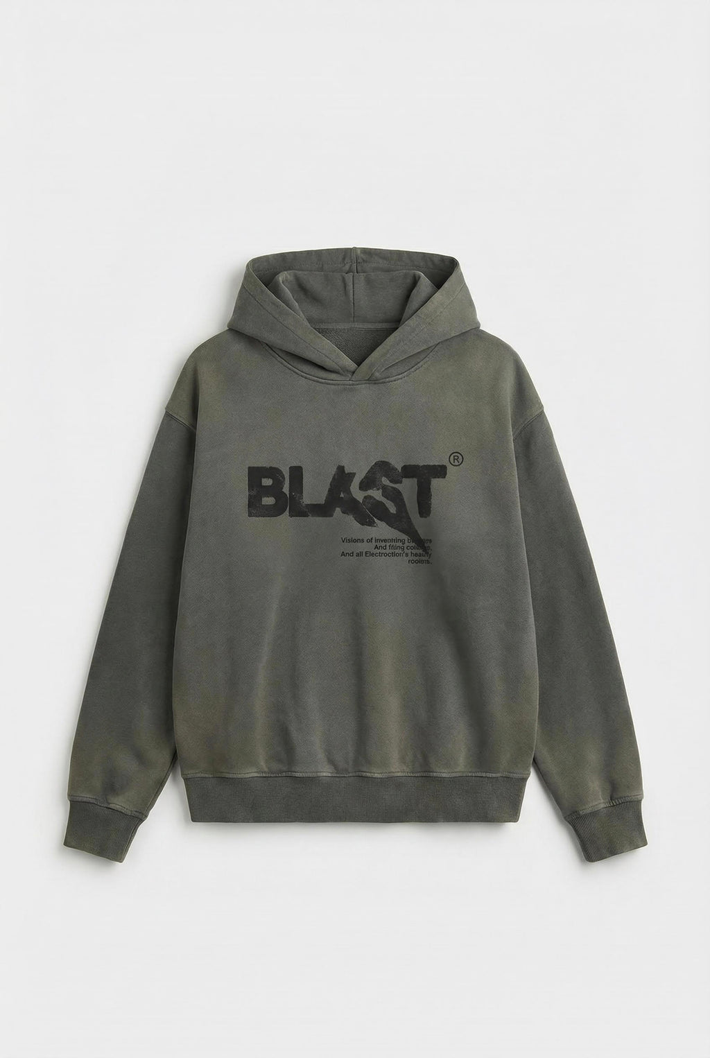 Gradient Washed Hoodie