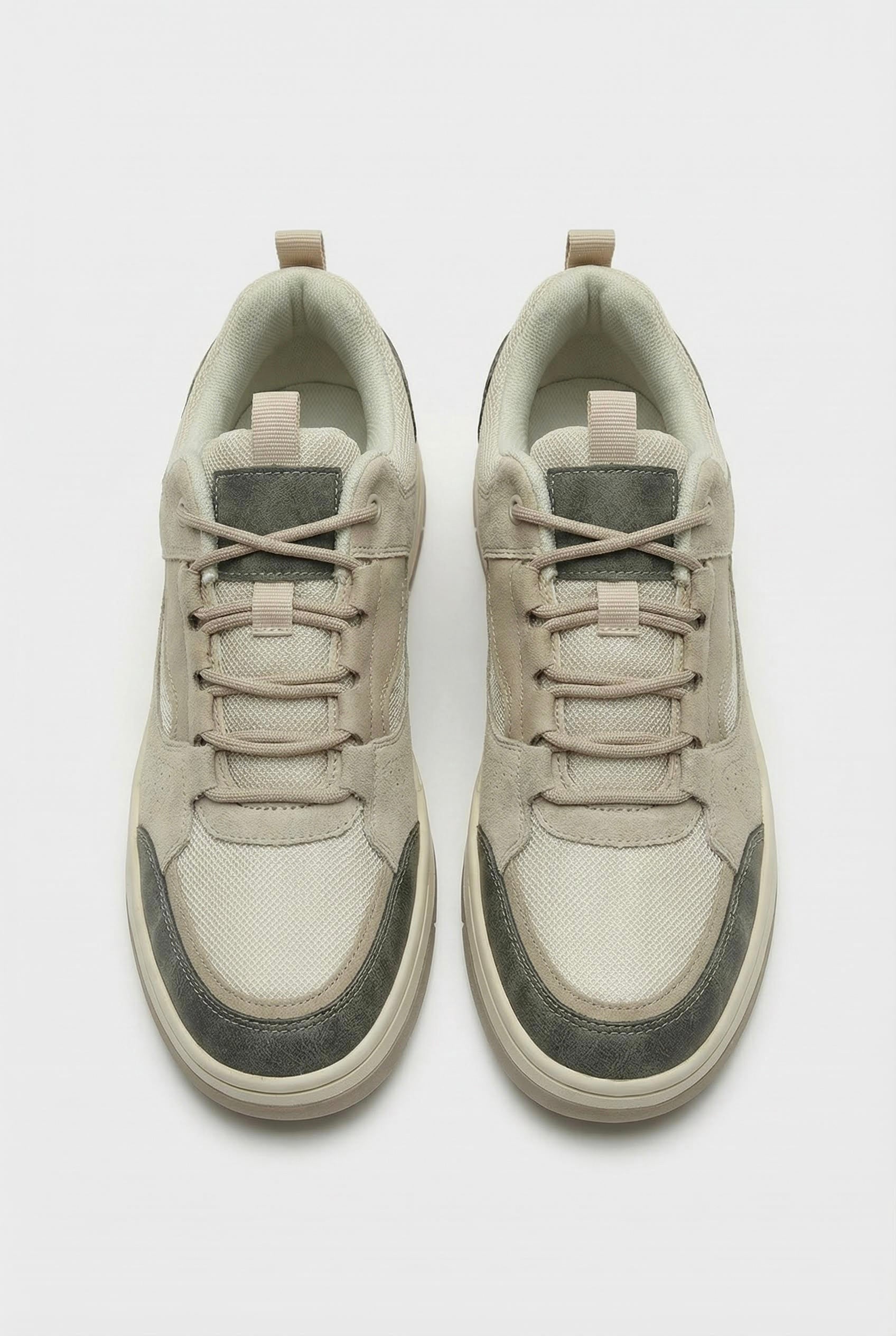 Multi-Piece Mesh Sneaker