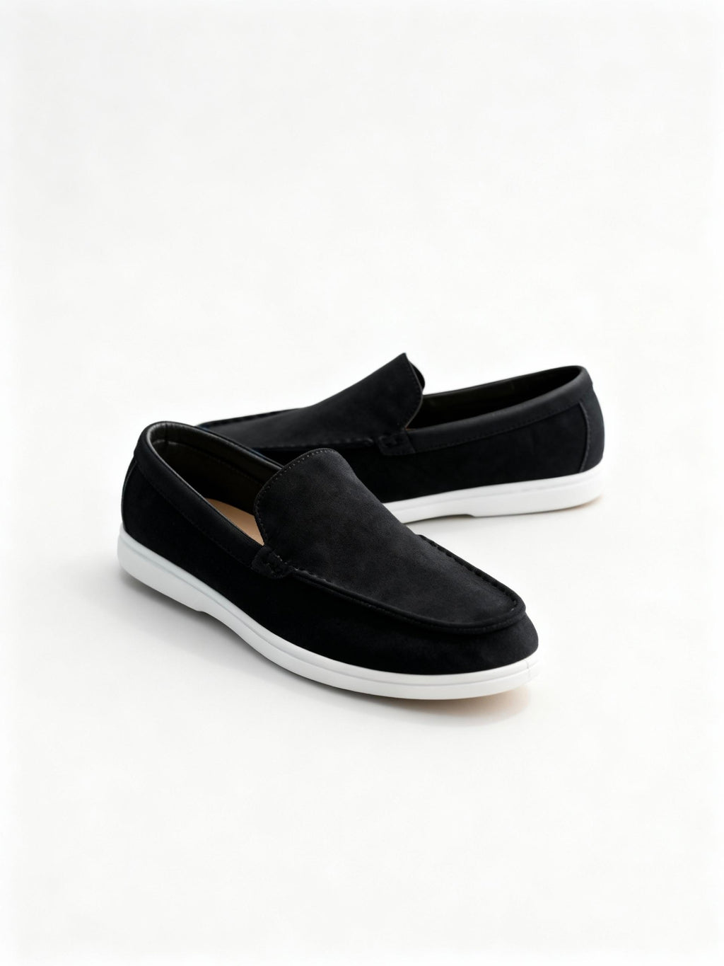 Suede Point Loafer